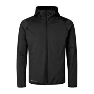 Stretch hoodie | Sort